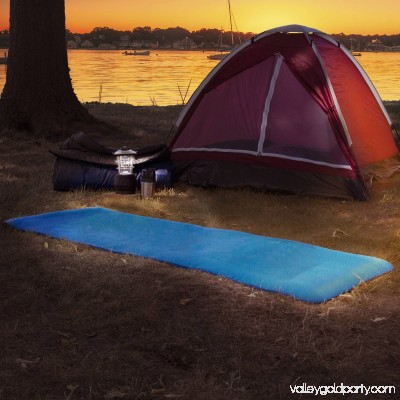 Sleeping Pad, Lightweight Non Slip Foam Mat with Carry Strap by Wakeman Outdoors (Thick Mattress for Camping, Hiking, Yoga and Backpacking) 556364322
